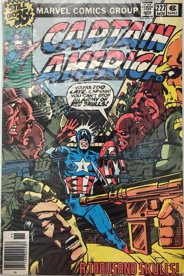 Captain America #227