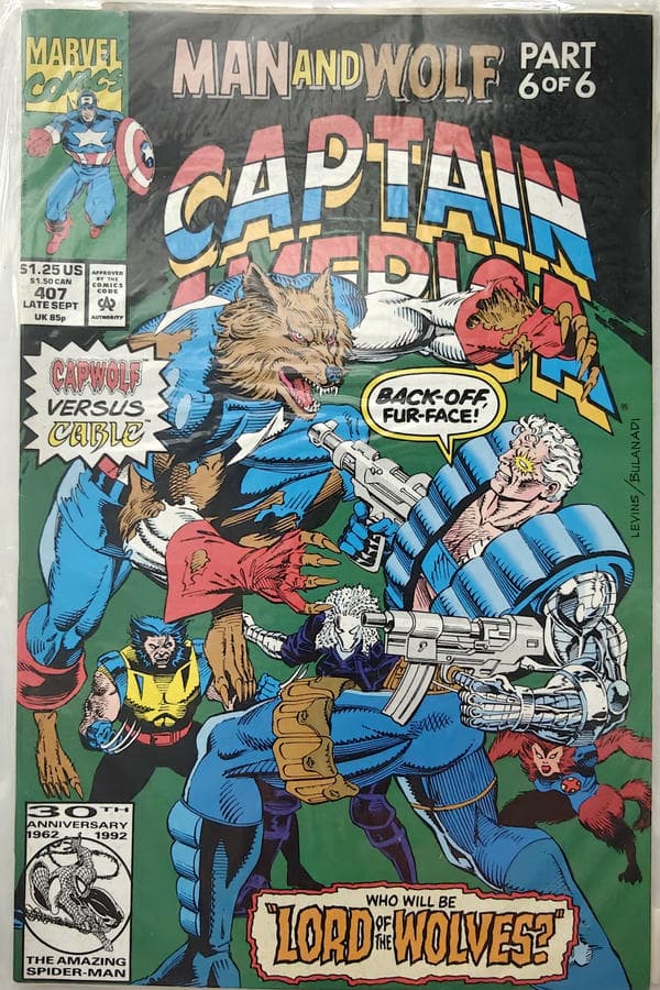 Captain America #407