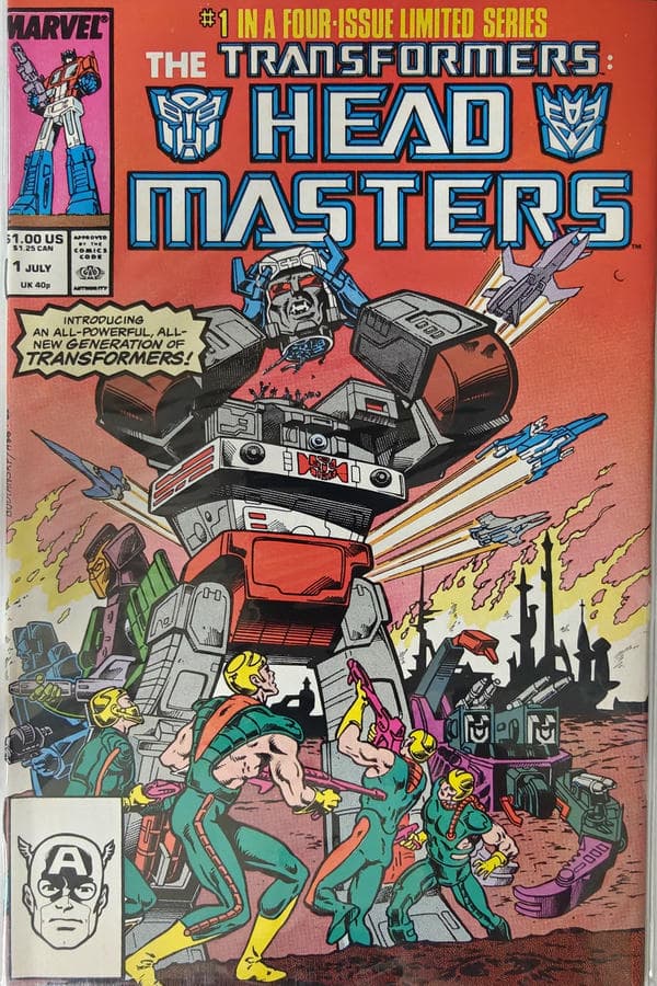 Transformers: Headmasters #1