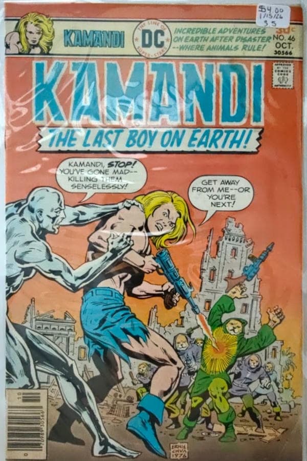 Kamandi: The Last Boy on Earth! #46