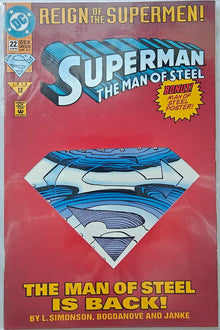 Superman: The Man of Steel #22