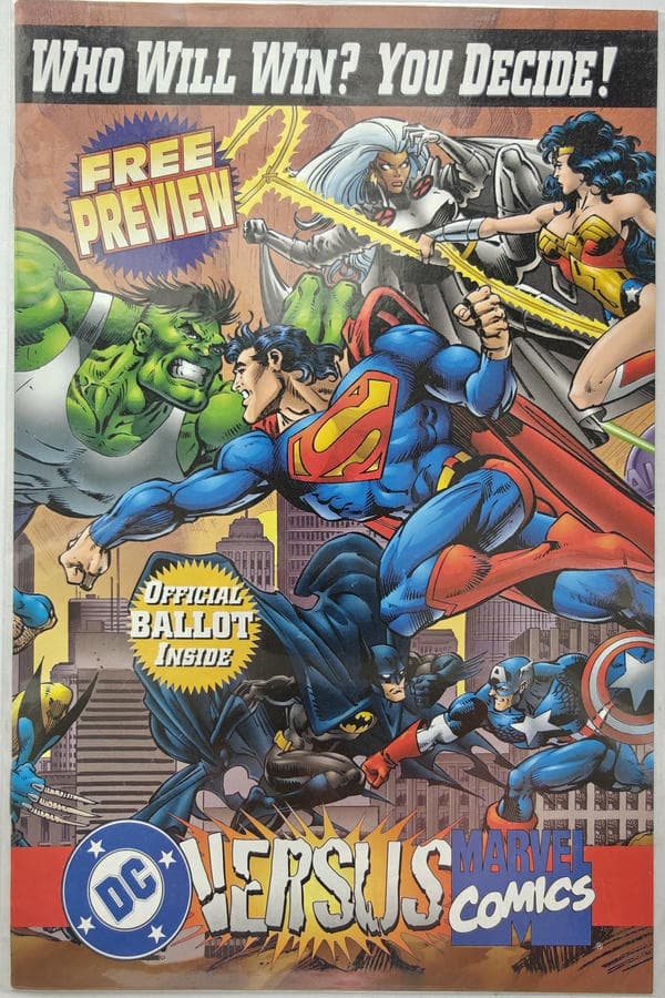 DC Versus Marvel / Marvel Versus DC #0