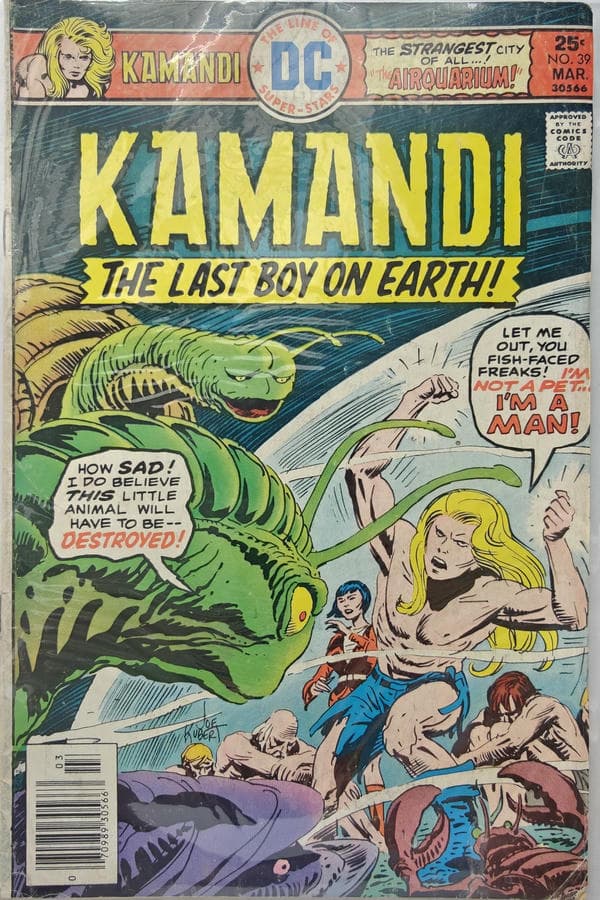 Kamandi: The Last Boy on Earth! #39