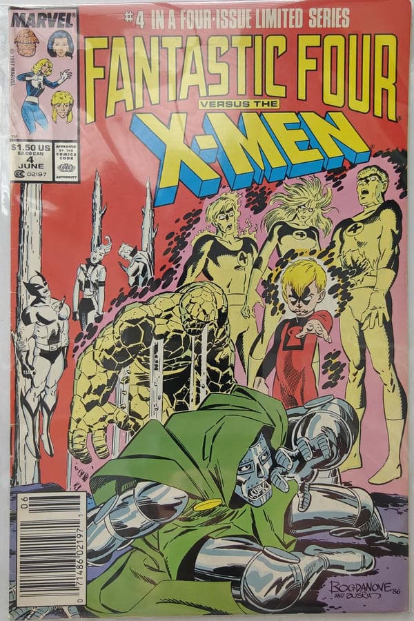 Fantastic Four Versus the X-Men #4