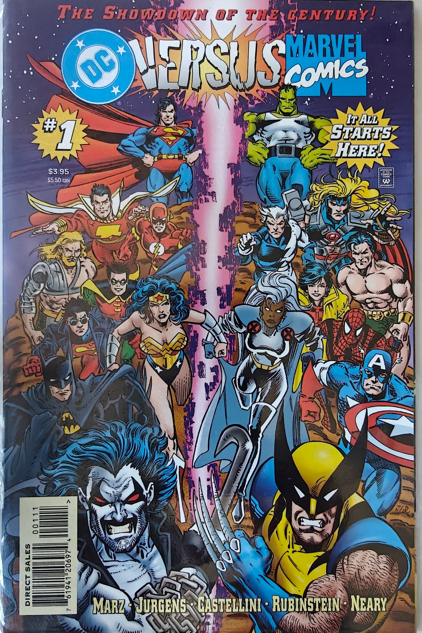DC Versus Marvel / Marvel Versus DC #1