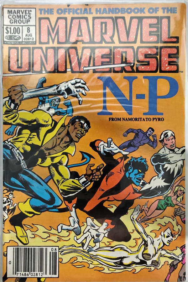 Official Handbook of the Marvel Universe #8