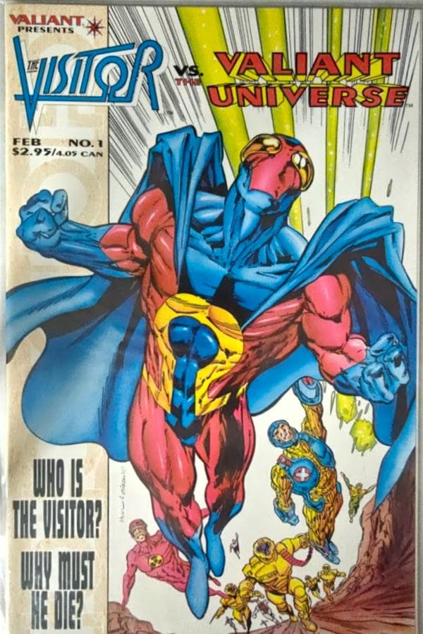 Visitor vs. the Valiant Universe #1