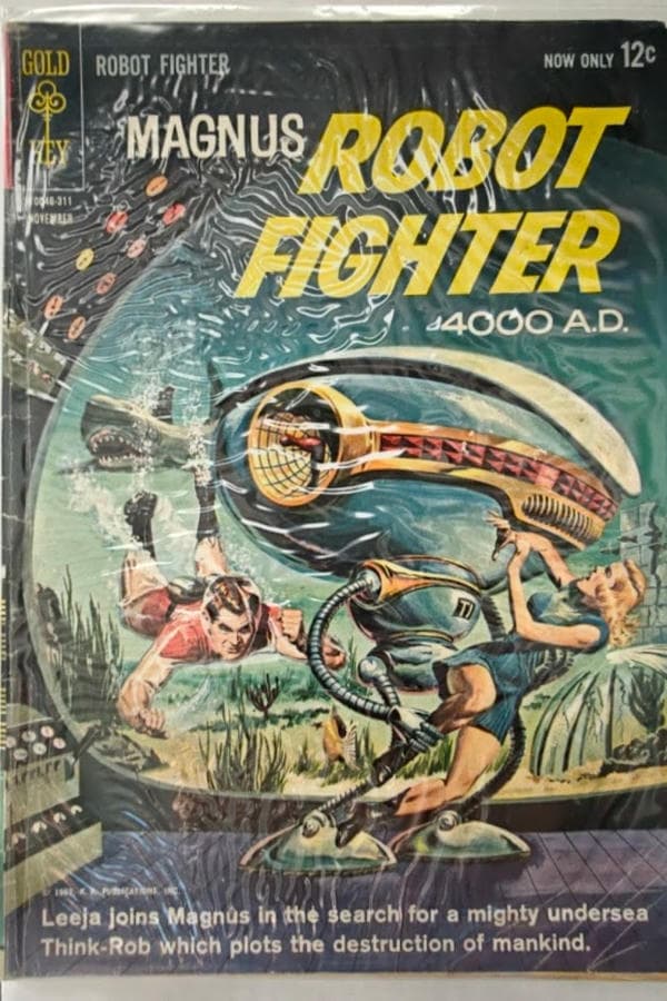 Magnus Robot Fighter 4000 A.D. (Gold Key) #4